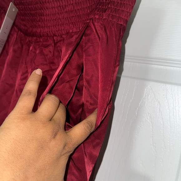 HALARA Wide Leg Pants in Rust, NWT - Picture 7 of 8